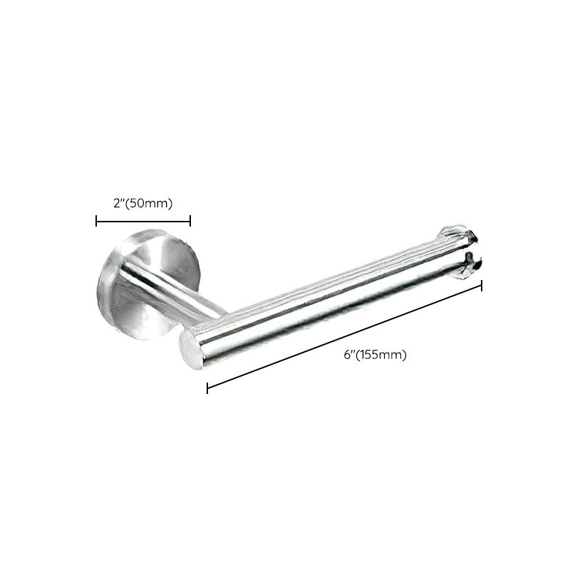 Rynx | Metal Simple Bathroom Accessories as a Single Piece or in a Set in Silver