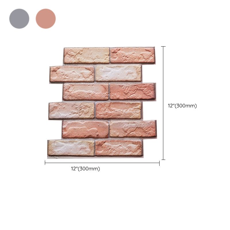 Rynx | Modern 3D Brick Wall Panel Peel and Stick Waterproof Wall Covering