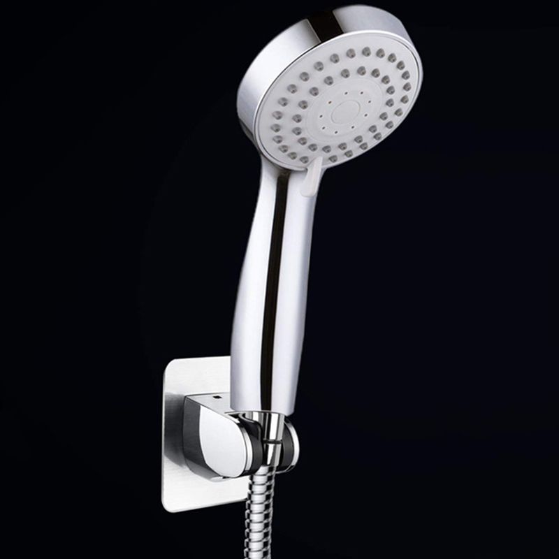 Rynx | Silver Dual Showerhead with Hose Modern Style Wall Mounted Showerhead