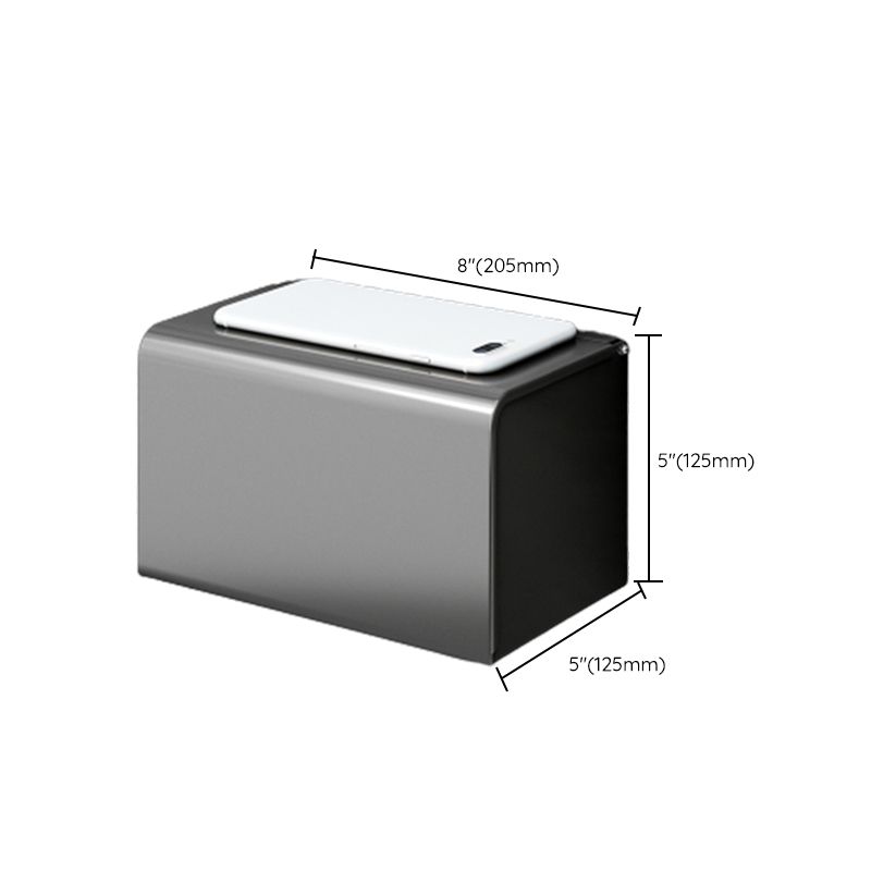 Rynx | Matte Gray Bathroom Hardware Set Modern Bathroom Accessories Set