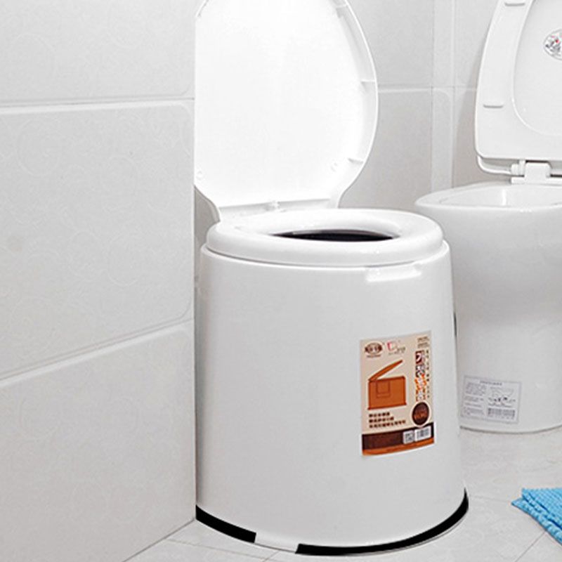 Rynx | Modern Plastic Floor-Mounted Toilet Bowl with Seat for the Bathroom