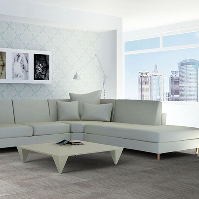 Rynx | Living Spaces Square Vinyl Flooring Peel and Stick Fabric Look PVC Floor Covering