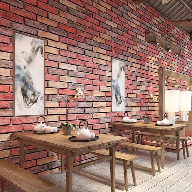 Rynx | Industrial Wall Plank Brick Pattern Bathroom and Living Room Wall Panels