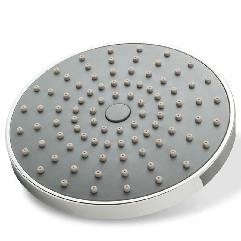 Rynx | Round Fest Shower Head Silver Single Jet Wall Mounted Shower Head