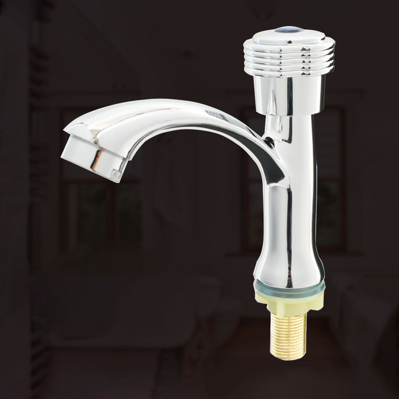Rynx | Modern Bathroom Faucet Chrome Knob Handle with Water Hose Basin Faucet