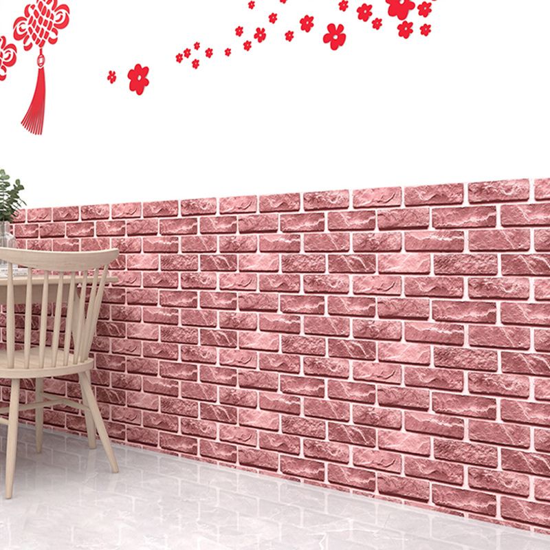 Rynx | Artificial Brick Wall Panel in Country House Style Simple Living Room Table (5-Pack)