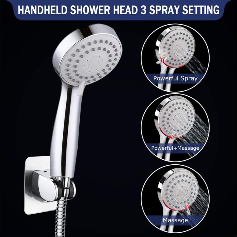 Rynx | Round Dual Shower Heads Traditional Style Wall Mounted Dual Shower