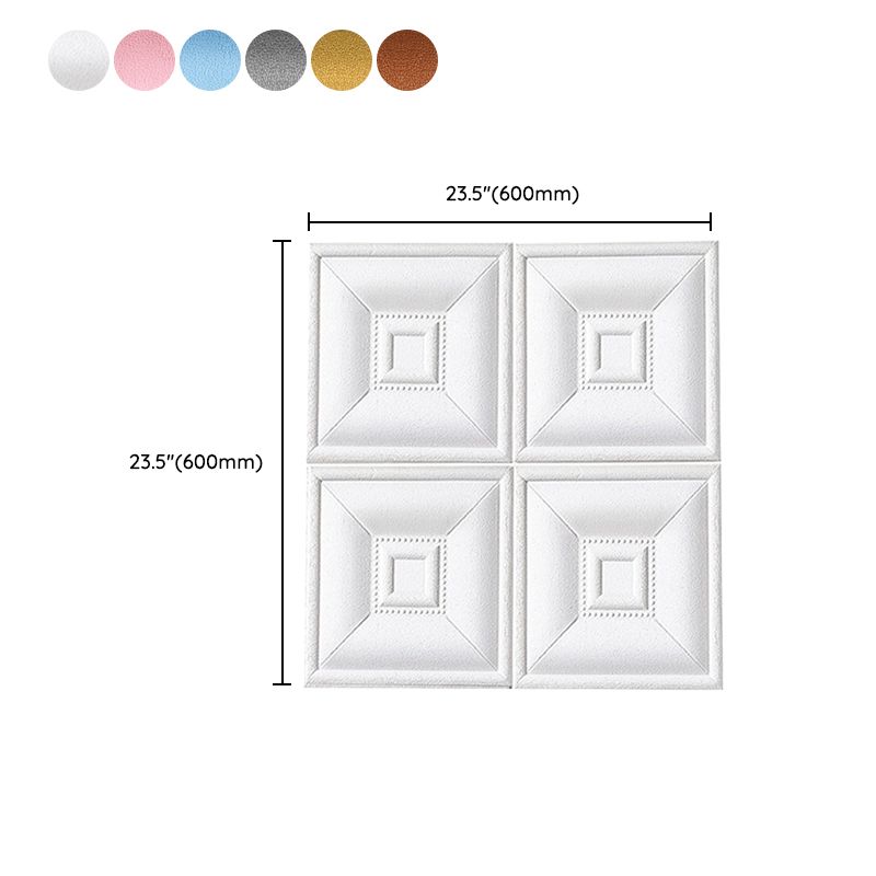 Rynx | Beautiful Style Wall Panel 3D Print Bathroom Living Room Wall Panels with Padding