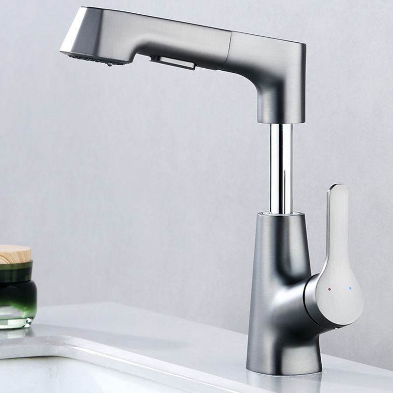 Rynx | Modern Faucet Solid Copper Centerset Bathroom Faucet