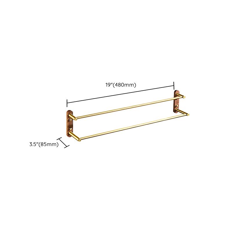 Rynx | Modern Gold Bathroom Accessory Set Bathroom Shelf Paper Holder Bathroom Accessory Set