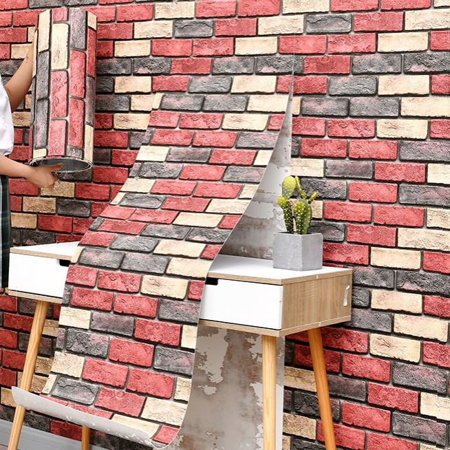 Rynx | Industrial Wall Plank Brick Pattern Bathroom and Living Room Wall Panels
