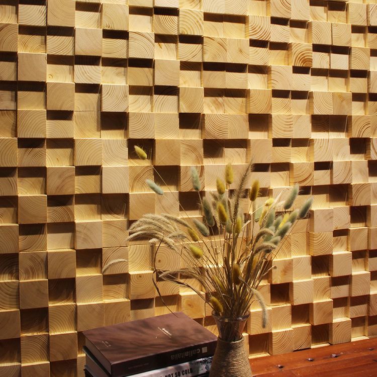 Rynx | Wall-Ceiling Light Wood Gluing Mosaic Indoor Modern Wall Ceiling