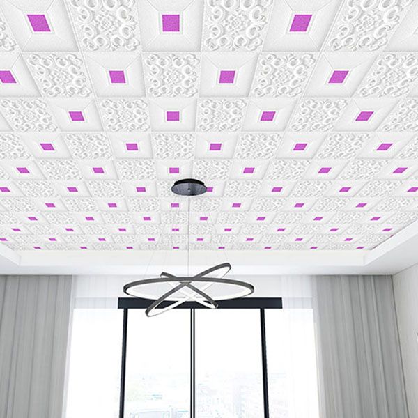 Rynx | Modern Tin Back Wall Covering Smooth Wall Ceiling XPE Cotton Set of 1