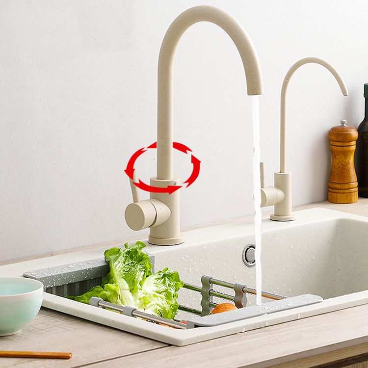 Rynx | Modern 1-handle bar faucet with connection lines kitchen faucet in black