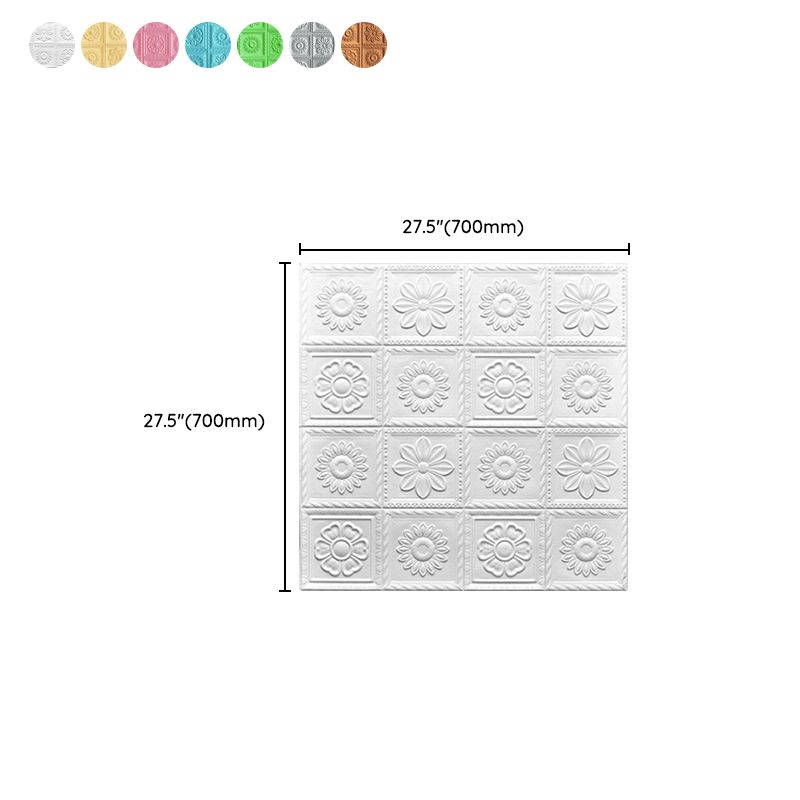 Rynx | Industrial 3D-Print Wall Shelf Bathroom Living Room Wall Panels Set of 10
