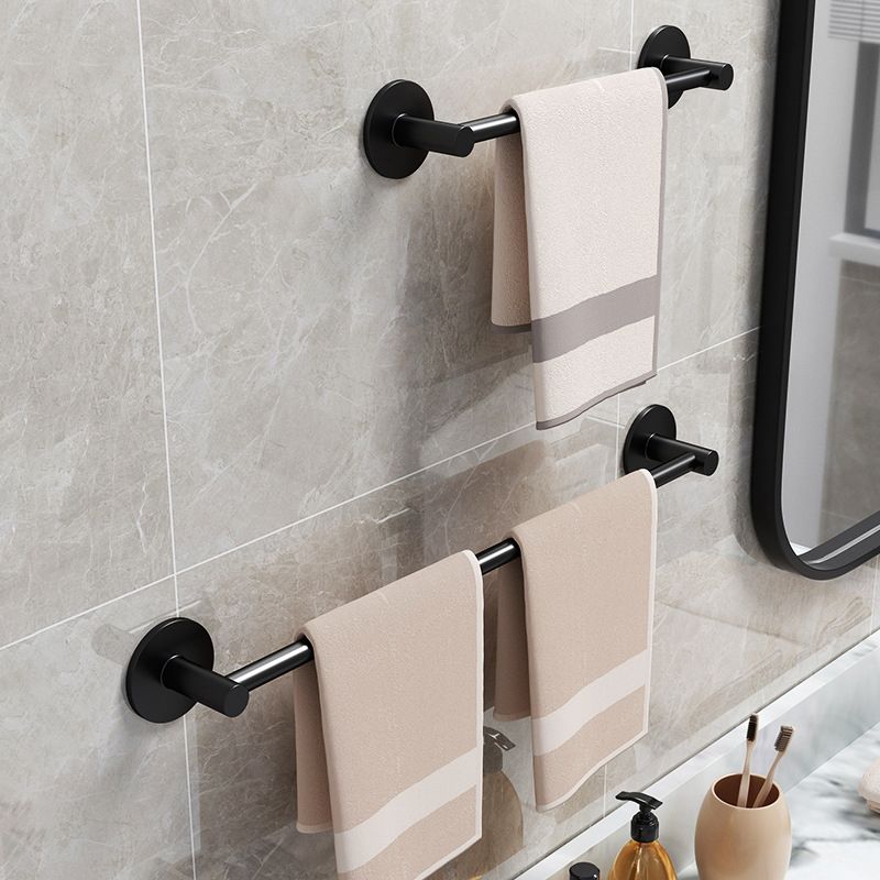 Rynx | Aluminum Bathroom Hardware Set Black Bathroom Accessories Kit Towel Bar