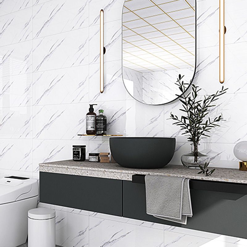 Rynx | Contemporary Peel-and-Stick Wall Tiles Bathroom Field Tiles Wallpaper