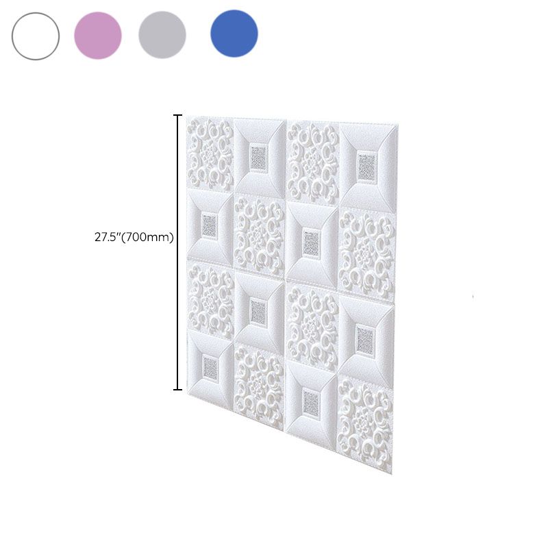Rynx | Modern Tin Back Wall Covering Smooth Wall Ceiling XPE Cotton Set of 1