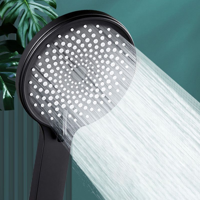 Rynx | Contemporary round shower head in solid color handheld shower head for the bathroom