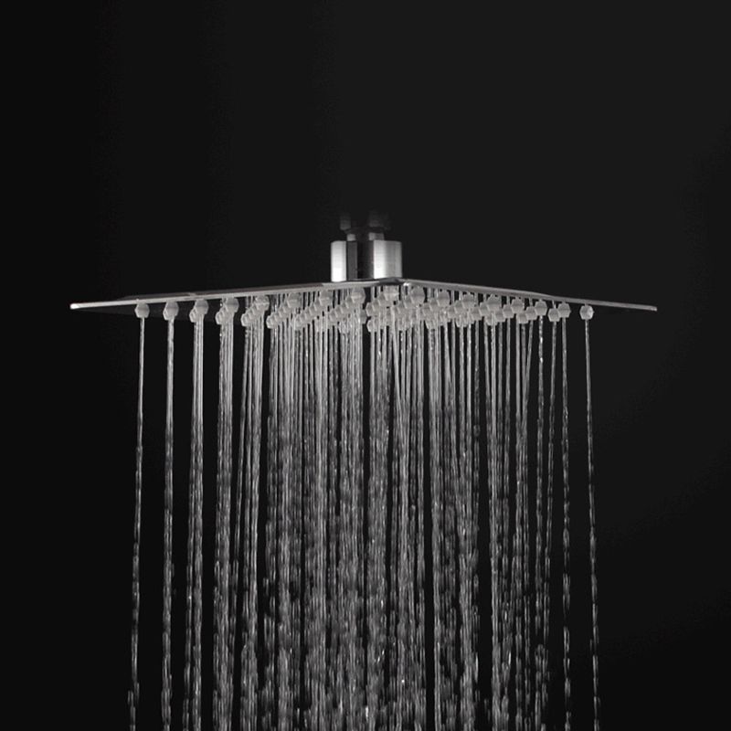 Rynx | Metal Fixed Shower Head Modern Bathroom Ceiling Mount Shower Head