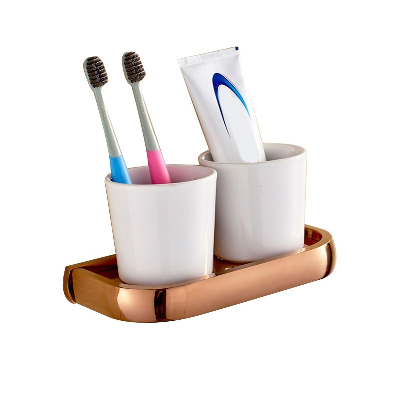 Rynx | 6-Piece Bathroom Accessory Set Vintage Brass Bathroom Hardware Set