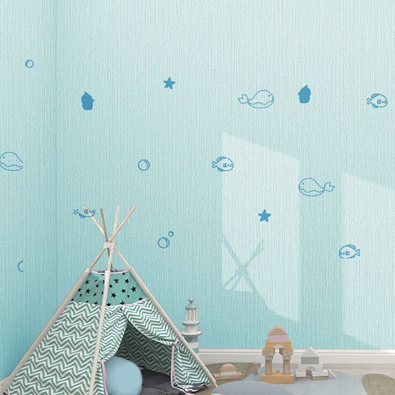 Rynx | PVC Wall Panel for Stripping and Installing Cartoon Print Matte Texture Wall Covering for the Living Room