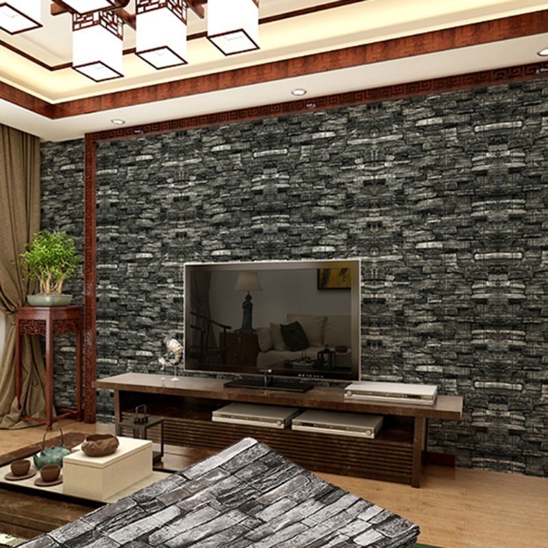 Rynx | Industrial Wall Panel 3D Brick Wall Panels Waterproof Stickers Wall Tiles Set of 10