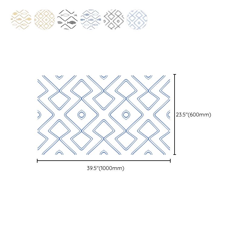 Rynx | Waterproof PVC Tile Singular Peel & Stick Tile for Kitchen Splashback Wall