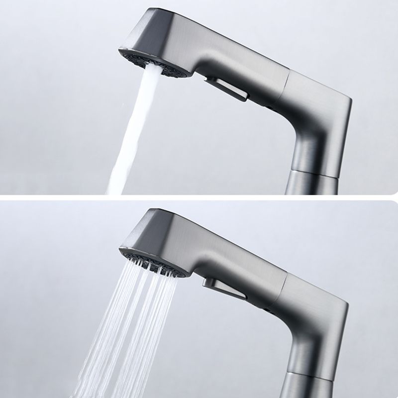 Rynx | Modern Faucet Solid Copper Centerset Bathroom Faucet