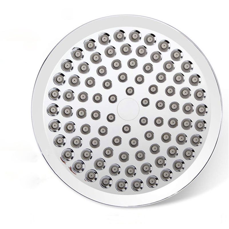 Rynx | Silver Dual Showerhead with Hose Modern Style Wall Mounted Showerhead