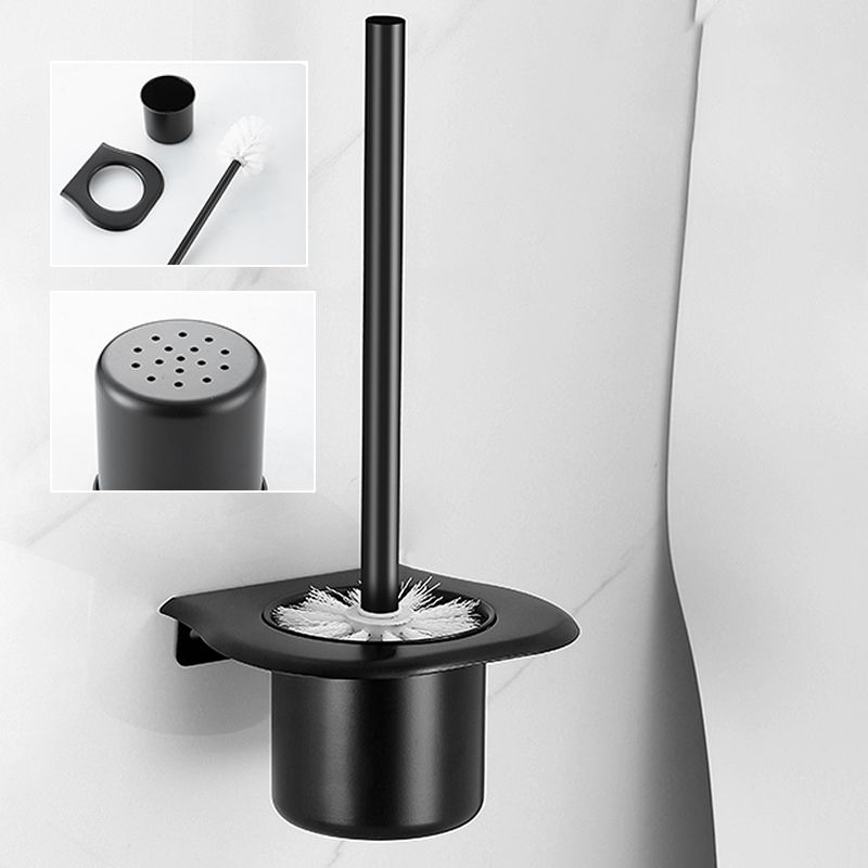 Rynx | Matte black bathroom accessory set Modern bathroom accessory hardware set