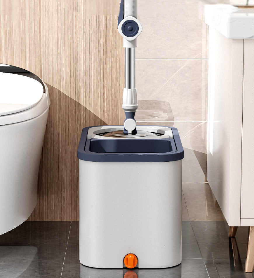 RYNX | Spin Mop And Double Bucket Set With 3 Refill Packs F236