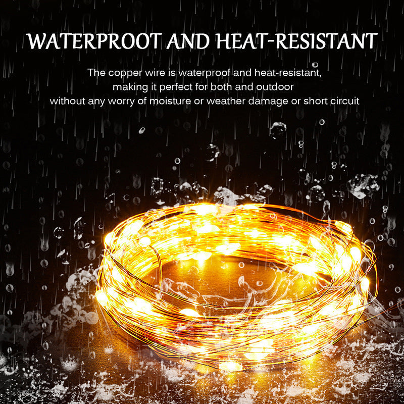 Rynx | USB remote control copper wire light guide for holiday decoration