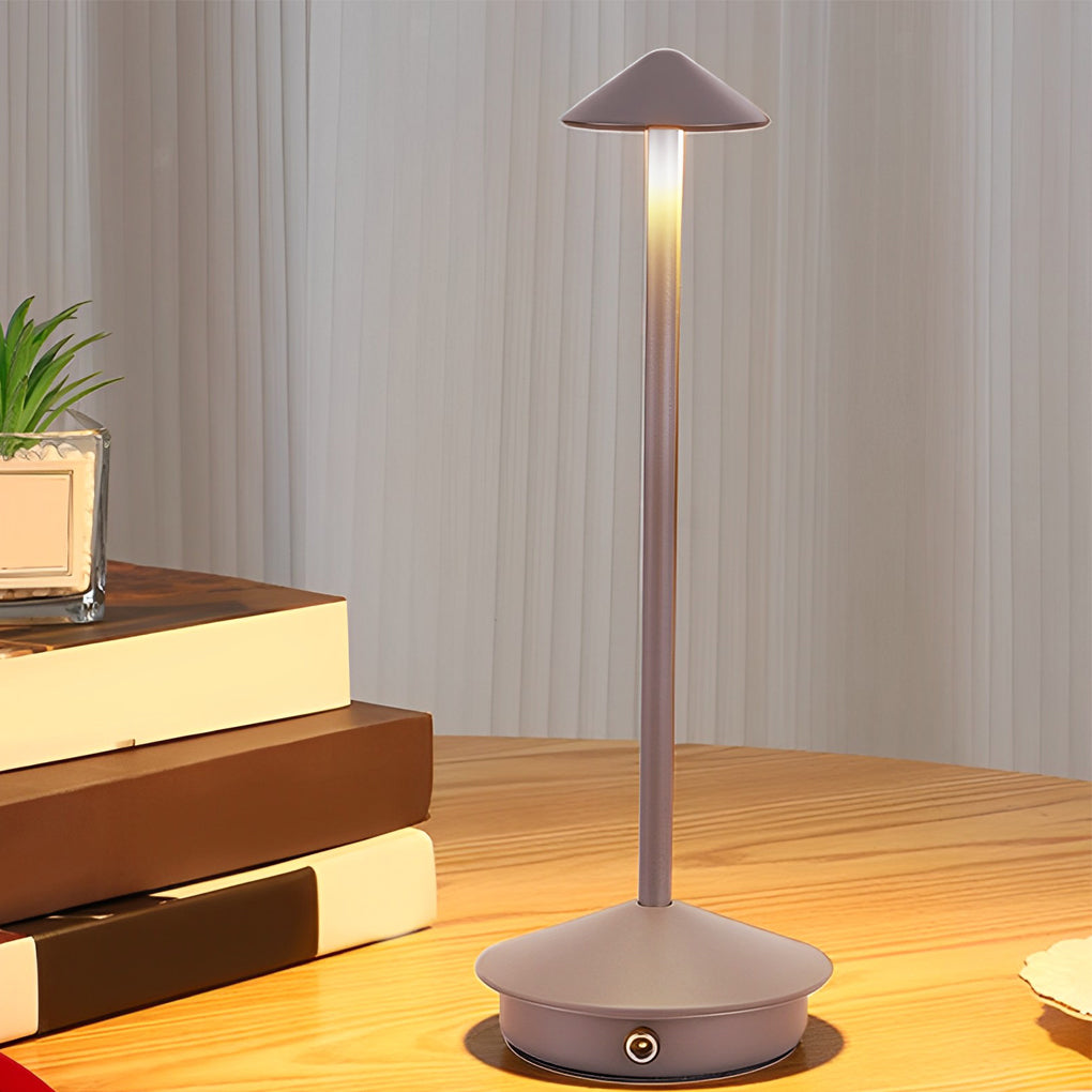 Rynx | LuminZen - Modern spherical desk lamp with RGB color changing and wireless charging