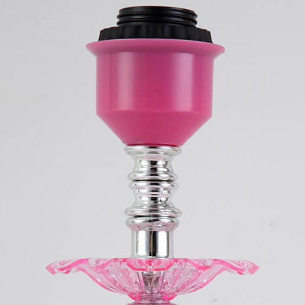 Rynx | Elarion Glow Table Lamp | European Design | Fabric Shade & Glass Base | Dimmable | Romantic Lighting