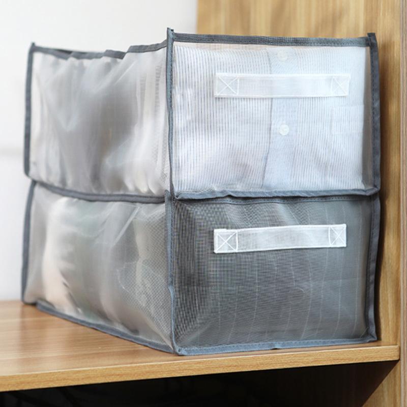 Rynx | 7 Grid Wardrobe Clothing Mesh Divider Set Organizer