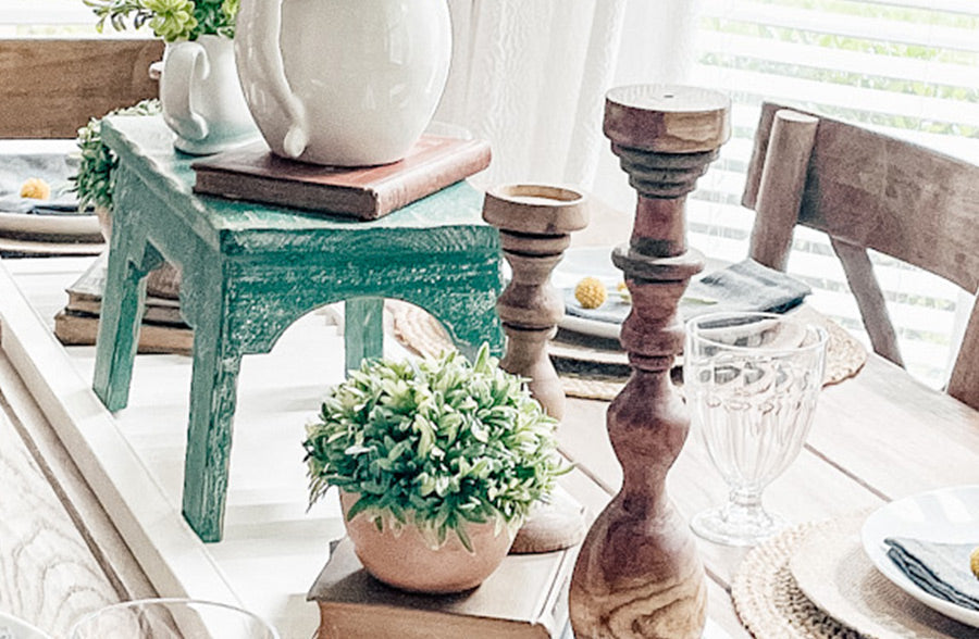 Rynx | Distressed Antique Green Riser