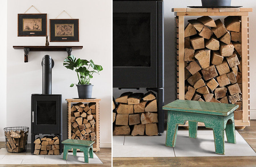 Rynx | Distressed Antique Green Riser