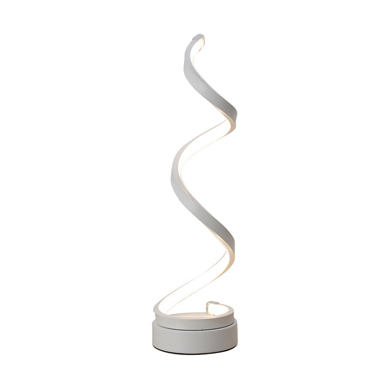 Rynx | GloBulb - Modern table lamp with LED spiral design