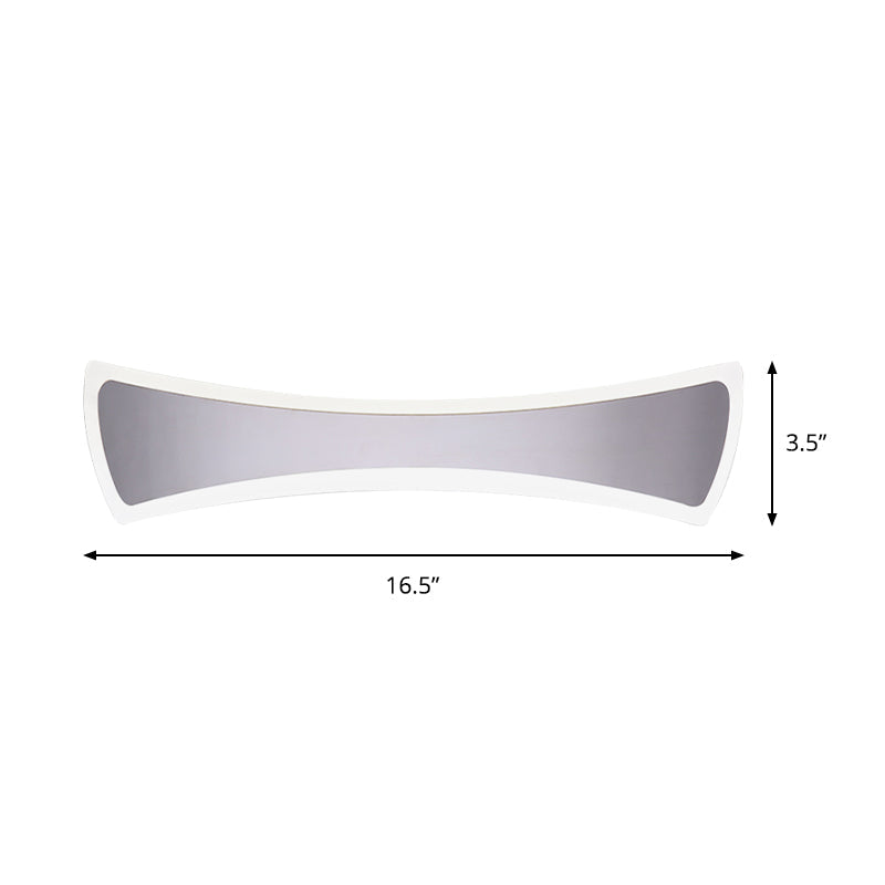 Rynx | 16.5"/20.5" Width Waterproof Fly-Vanity Lighting Light Minimalist Acrylic LED Bathroom Vanity Wall Lamp in Warm/White