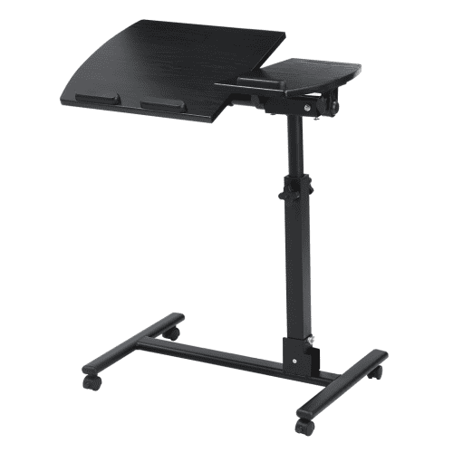 Rynx | Adjustable Laptop Table for the Bed with Wheels and Wheel Lock
