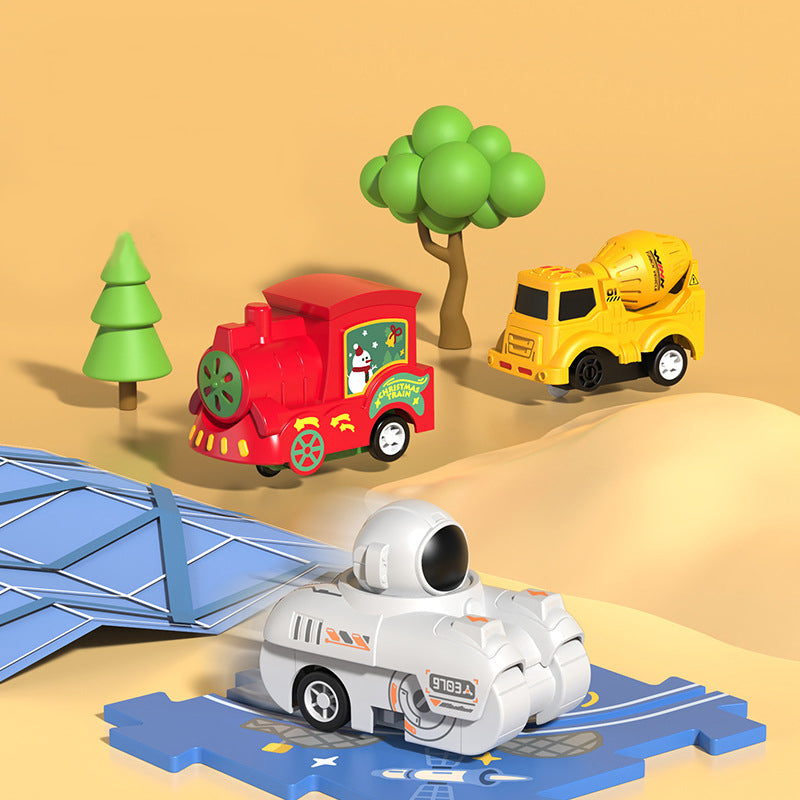 Rynx | Puzzle toy for children with rail vehicles