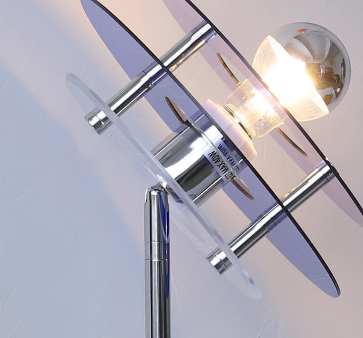 Rynx | AstroVibe Modern Acrylic Table Lamp | Space-Saucer Design | Unique | Mood Light | Home Decor