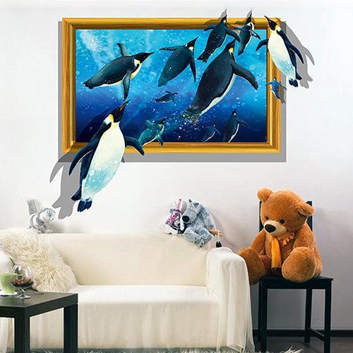 Rynx | Playful 3D Animal Wall Stickers - Fun and Removable Home Decor