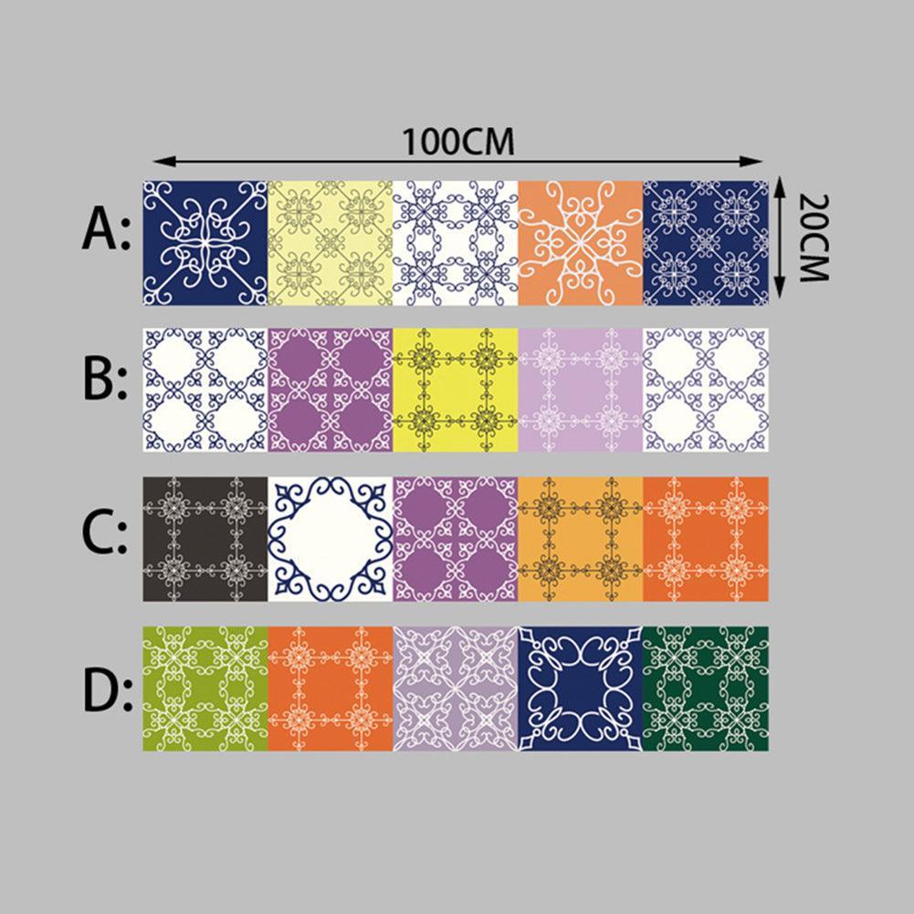 Rynx | Environmentally friendly waterproof PVC tile stickers for kitchen and bathroom renovation
