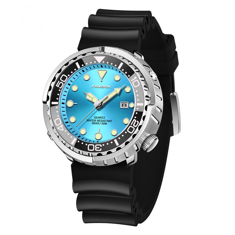 Rynx | Men's Quartz Watch Three-Hand Calendar Waterproof