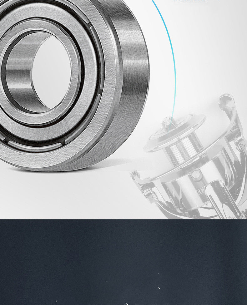 Rynx | All-metal Fishing Reel, Sea Rod, Sea Fishing Reel, Stainless Steel Bait Fishing Reel