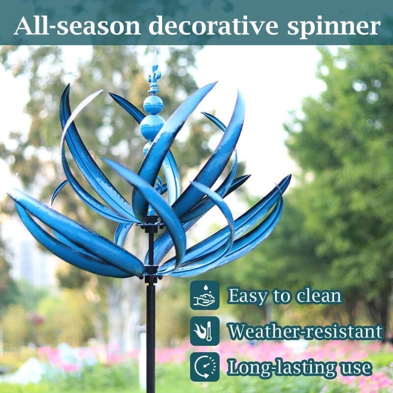 RYNX | Modern Garden Wind Spinner for Outdoors