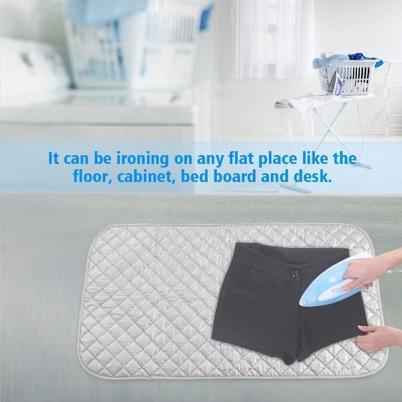 Rynx | Portable Ironing Mat - Quick-Fold Magnetic Surface for Washer and Dryer | Durable, Space-Saving Design | Convenient Ironing Solution for Home or Travel