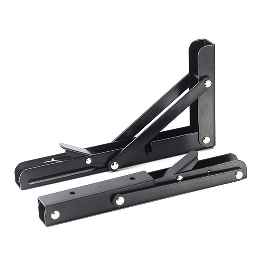 Rynx | SteelBracket - 2 Pieces Foldable Shelves with Adjustable Angle - Metal Wall Brackets